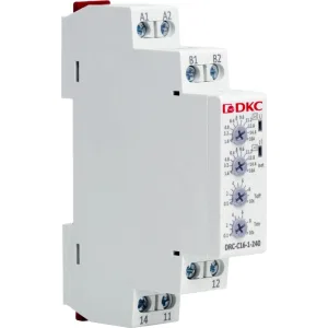 ДКС Реле контроля тока, тип DRC, 1.6-16А, конфигурация контакта 1CO, 24-240 AC/DC DRC-C16-1-240 DKC ДКС Реле контроля тока, тип DRC, 1.6-16А, конфигурация контакта 1CO, 24-240 AC/DC DRC-C16-1-240 DKC