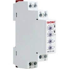 ДКС Реле контроля тока, тип DRC, 0.2-2А, конфигурация контакта 1CO, 24-240 AC/DC DRC-C2-1-240 DKC