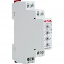 ДКС Реле контроля тока, тип DRC, 0.5-5А, конфигурация контакта 1CO, 24-240 AC/DC DRC-C5-1-240 DKC