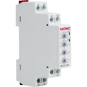 ДКС Реле контроля тока, тип DRC, 0.5-5А, конфигурация контакта 1CO, 24-240 AC/DC DRC-C5-1-240 DKC ДКС Реле контроля тока, тип DRC, 0.5-5А, конфигурация контакта 1CO, 24-240 AC/DC DRC-C5-1-240 DKC