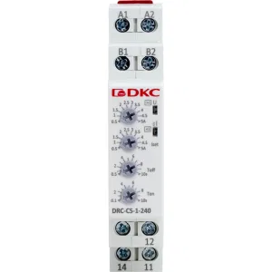 ДКС Реле контроля тока, тип DRC, 0.5-5А, конфигурация контакта 1CO, 24-240 AC/DC DRC-C5-1-240 DKC ДКС Реле контроля тока, тип DRC, 0.5-5А, конфигурация контакта 1CO, 24-240 AC/DC DRC-C5-1-240 DKC