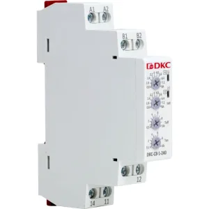 ДКС Реле контроля тока, тип DRC, 0.8-8А, конфигурация контакта 1CO, 24-240 AC/DC DRC-C8-1-240 DKC ДКС Реле контроля тока, тип DRC, 0.8-8А, конфигурация контакта 1CO, 24-240 AC/DC DRC-C8-1-240 DKC