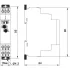 ДКС Реле времени, задержка выключения, конфигурация контакта 2CO, AС/DC 12-240В DRM-TB-2-240 DKC ДКС Реле времени, задержка выключения, конфигурация контакта 2CO, AС/DC 12-240В DRM-TB-2-240 DKC