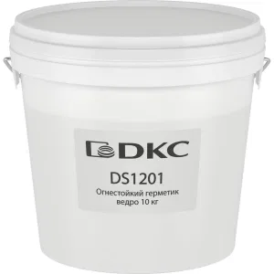 ДКС Герметик огнестойкий, ведро 10 кг DS1201 DKC ДКС Герметик огнестойкий, ведро 10 кг DS1201 DKC