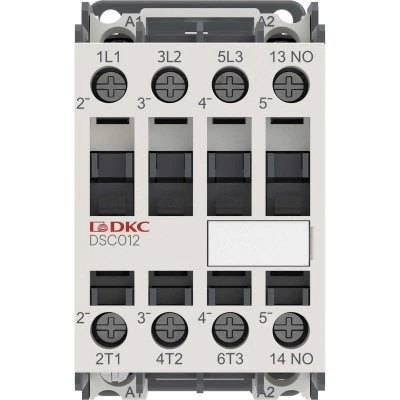 ДКС Магнитный контактор YON DSC012 12A 5,5кВт AC3 3P кат.24В AC 1НО DSC012-3C10A024 DKC ДКС Магнитный контактор YON DSC012 12A 5,5кВт AC3 3P кат.24В AC 1НО DSC012-3C10A024 DKC