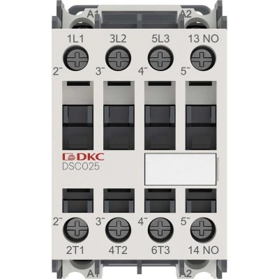 ДКС Магнитный контактор YON DSC025 25A 12,5кВт AC3 3P кат.48В DC 1НО DSC025-3C10D048 DKC ДКС Магнитный контактор YON DSC025 25A 12,5кВт AC3 3P кат.48В DC 1НО DSC025-3C10D048 DKC