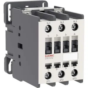 ДКС Магнитный контактор YON DSC032 32A 15кВт AC3 3P кат.110В AC DSC032-3C00A110 DKC ДКС Магнитный контактор YON DSC032 32A 15кВт AC3 3P кат.110В AC DSC032-3C00A110 DKC