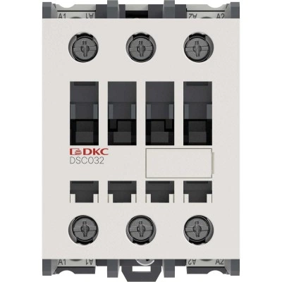 ДКС Магнитный контактор YON DSC032 32A 15кВт AC3 3P кат.24В DC DSC032-3C00D024 DKC ДКС Магнитный контактор YON DSC032 32A 15кВт AC3 3P кат.24В DC DSC032-3C00D024 DKC