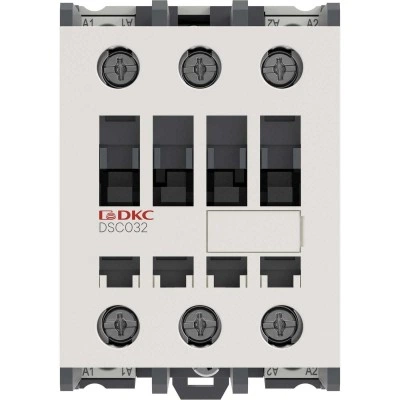 ДКС Магнитный контактор YON DSC032 32A 15кВт AC3 3P кат.110В DC DSC032-3C00D110 DKC ДКС Магнитный контактор YON DSC032 32A 15кВт AC3 3P кат.110В DC DSC032-3C00D110 DKC