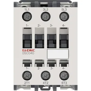 ДКС Магнитный контактор YON DSC040 40A 18,5кВт AC3 3P кат.48В AC DSC040-3C00A048 DKC ДКС Магнитный контактор YON DSC040 40A 18,5кВт AC3 3P кат.48В AC DSC040-3C00A048 DKC
