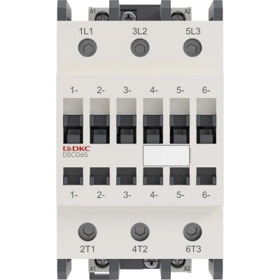 ДКС Магнитный контактор YON DSC065 65A 30кВт AC3 3P кат.48В AC DSC065-3C00A048 DKC ДКС Магнитный контактор YON DSC065 65A 30кВт AC3 3P кат.48В AC DSC065-3C00A048 DKC