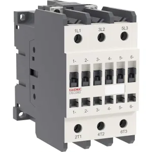 ДКС Магнитный контактор YON DSC080 80A 40кВт AC3 3P кат.220В AC DSC080-3C00A230 DKC ДКС Магнитный контактор YON DSC080 80A 40кВт AC3 3P кат.220В AC DSC080-3C00A230 DKC