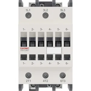 ДКС Магнитный контактор YON DSC080 80A 40кВт AC3 3P кат.220В AC DSC080-3C00A230 DKC ДКС Магнитный контактор YON DSC080 80A 40кВт AC3 3P кат.220В AC DSC080-3C00A230 DKC