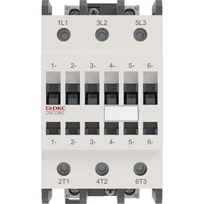 ДКС Магнитный контактор YON DSC080 80A 40кВт AC3 3P кат.110В DC DSC080-3C00D110 DKC ДКС Магнитный контактор YON DSC080 80A 40кВт AC3 3P кат.110В DC DSC080-3C00D110 DKC