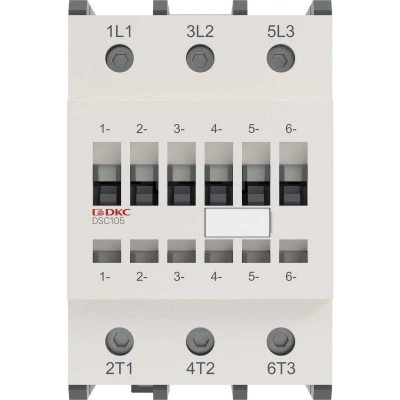 ДКС Магнитный контактор YON DSC105 105A 55кВт AC3 3P кат.220В AC DSC105-3C00A230 DKC ДКС Магнитный контактор YON DSC105 105A 55кВт AC3 3P кат.220В AC DSC105-3C00A230 DKC