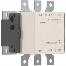 ДКС Магнитный контактор DSC225-3C00A230 225А 110кВт (AC3)  кат 220В AC DSC225-3C00A230 DKC