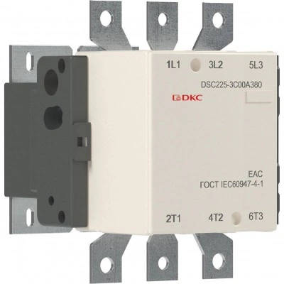 ДКС Магнитный контактор DSC225-3C00A380 225А 110кВт (AC3) кат 380В AC DSC225-3C00A380 DKC ДКС Магнитный контактор DSC225-3C00A380 225А 110кВт (AC3) кат 380В AC DSC225-3C00A380 DKC