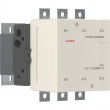 ДКС Магнитный контактор DSC330-3C00A380 330А 160кВт (AC3)  кат 380В AC DSC330-3C00A380 DKC