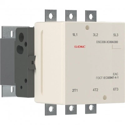 ДКС Магнитный контактор DSC330-3C00A380 330А 160кВт (AC3) кат 380В AC DSC330-3C00A380 DKC ДКС Магнитный контактор DSC330-3C00A380 330А 160кВт (AC3) кат 380В AC DSC330-3C00A380 DKC