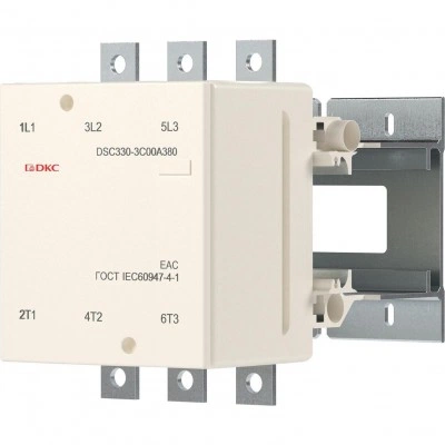 ДКС Магнитный контактор DSC330-3C00A380 330А 160кВт (AC3) кат 380В AC DSC330-3C00A380 DKC ДКС Магнитный контактор DSC330-3C00A380 330А 160кВт (AC3) кат 380В AC DSC330-3C00A380 DKC