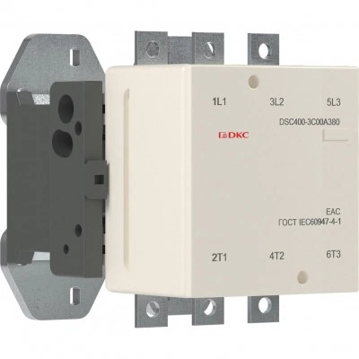 ДКС Магнитный контактор DSC400-3C00A380 400А 200кВт (AC3) кат 380В AC DSC400-3C00A380 DKC ДКС Магнитный контактор DSC400-3C00A380 400А 200кВт (AC3) кат 380В AC DSC400-3C00A380 DKC