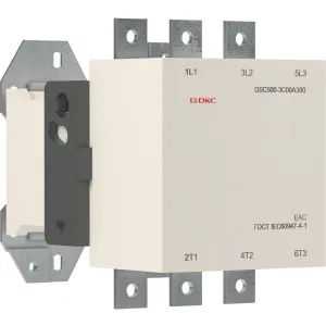 ДКС Магнитный контактор DSC500-3C00A380 500А 250кВт (AC3) кат 380В AC DSC500-3C00A380 DKC ДКС Магнитный контактор DSC500-3C00A380 500А 250кВт (AC3) кат 380В AC DSC500-3C00A380 DKC