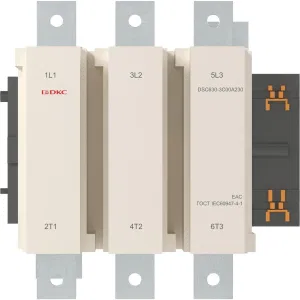 ДКС Магнитный контактор DSC630-3C00A230 630А 335кВт (AC3) кат 220В AC DSC630-3C00A230 DKC ДКС Магнитный контактор DSC630-3C00A230 630А 335кВт (AC3) кат 220В AC DSC630-3C00A230 DKC