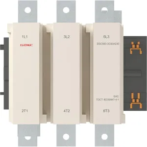 ДКС Магнитный контактор DSC800-3C00A230 800А 400кВт (AC3) кат 220В AC DSC800-3C00A230 DKC ДКС Магнитный контактор DSC800-3C00A230 800А 400кВт (AC3) кат 220В AC DSC800-3C00A230 DKC