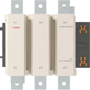 ДКС Магнитный контактор DSC800-3C00A380 800А 400кВт (AC3) кат 380В AC DSC800-3C00A380 DKC ДКС Магнитный контактор DSC800-3C00A380 800А 400кВт (AC3) кат 380В AC DSC800-3C00A380 DKC