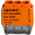 ДКС Клеммная колодка на 3 проводника до 2,5 кв. мм. на токи до 24А DTP1-03-2.5SPS DKC ДКС Клеммная колодка на 3 проводника до 2,5 кв. мм. на токи до 24А DTP1-03-2.5SPS DKC