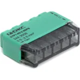 ДКС Клеммная колодка на 5 проводников до 2,5 кв. мм. на токи до 24А DTP1-05-2.5SPS DKC