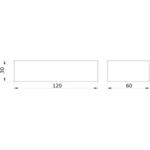 ДКС Модуль глухой 30х120 мм DXS1312 DKC ДКС Модуль глухой 30х120 мм DXS1312 DKC