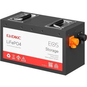 ДКС LFP накопитель энергии EOS Storage 25 В/50 Ач/1.28 кВтч, мет.корпус ESS025M050E DKC ДКС LFP накопитель энергии EOS Storage 25 В/50 Ач/1.28 кВтч, мет.корпус ESS025M050E DKC