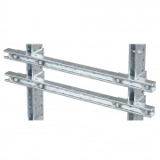 ДКС Комплект монтажных профилей на раму для крепления 1 оболочки винтами din 84 M6X40 4 шт. , горячеоцинкованный, длина 900 мм EX-FPR09 DKC