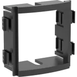 ДКС Каркас под 2 модуля Brava для In-liner Front и ОРМ, чёрный F0000MB DKC
