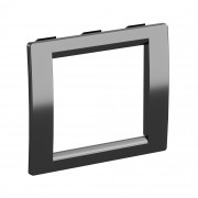 ДКС Рамка универсальная на 2 модуля, цвет чёрный F00011B DKC