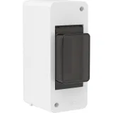 ДКС Щиток 2 мод настенный FRAME, белый, с тонированной дверцей F02W0WD DKC