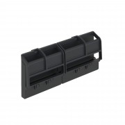 ДКС Шинный держатель FRAME 162мм (4 сегмента, до 20 полюсов), черный (для всех щитков) F08BBHU1 DKC