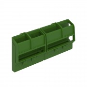 ДКС Шинный держатель FRAME 162мм (4 сегмента, до 20 полюсов), зеленый (для всех щитков) F08GGHU1 DKC