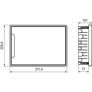 ДКС Щиток 12 мод встраиваемый FRAME, белый, с прозрачной дверцей, с 2 шинами PEN на 6 и 8 отв. F12B1WT DKC ДКС Щиток 12 мод встраиваемый FRAME, белый, с прозрачной дверцей, с 2 шинами PEN на 6 и 8 отв. F12B1WT DKC