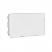 ДКС Щиток 18 мод встраиваемый для полых стен FRAME, белый, с белой дверцей, с 2 шинами PEN на 8 и 10 отв. F18B3WW DKC
