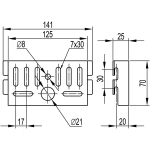 ДКС Монтажная плата, INOX FC37310INOX DKC ДКС Монтажная плата, INOX FC37310INOX DKC