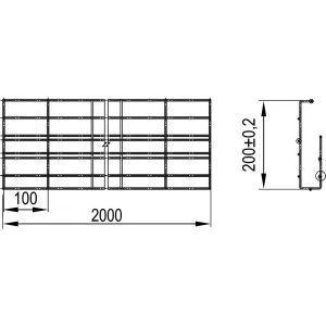 ДКС Проволочный лоток 50х200 L2000 G-тип FC5020G DKC ДКС Проволочный лоток 50х200 L2000 G-тип FC5020G DKC