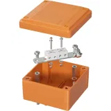 ДКС Коробка пластиковая FS с гладкими стенками и клеммниками, IP56, 100х100х50 мм, 4р, 450V, 6A, 4 мм2 FSB10404 DKC