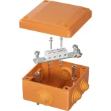 ДКС Коробка пластиковая FS с кабельными вводами и клеммниками, IP55, 100х100х50 мм, 4р, 450V, 6A, 4 мм2 FSB11404 DKC