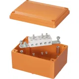 ДКС Коробка пластиковая FS с гладкими стенками и клеммниками, IP56, 150х110х70 мм, 5р, 450V, 30A, 16 мм2 FSB20516 DKC