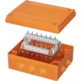 ДКС Коробка пластиковая FS с кабельными вводами и клеммниками, IP55, 240х190х90 мм, 40р, 450V, 6A, 4 мм2 FSB414004 DKC