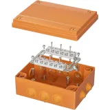 ДКС Коробка пластиковая FS с кабельными вводами и клеммниками, IP55, 240х190х90 мм, 12р, 450V, 32A, 10 мм2 FSK411210 DKC