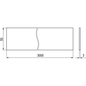 ДКС Крышка на лоток осн. 50 L 3000, стеклопластик GKS30005R DKC ДКС Крышка на лоток осн. 50 L 3000, стеклопластик GKS30005R DKC