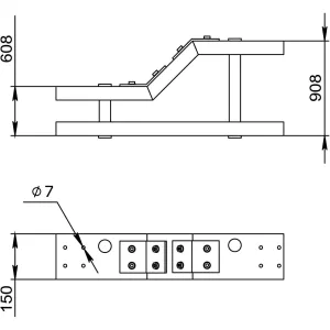ДКС Переходник левосторонний Н=150, B=900, В1=600, стеклопластик GLL15960R DKC ДКС Переходник левосторонний Н=150, B=900, В1=600, стеклопластик GLL15960R DKC